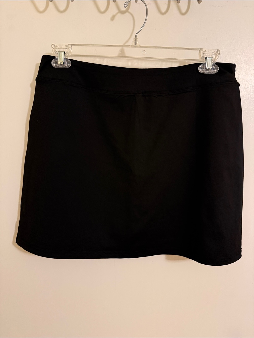 Essential Black Mini Skort